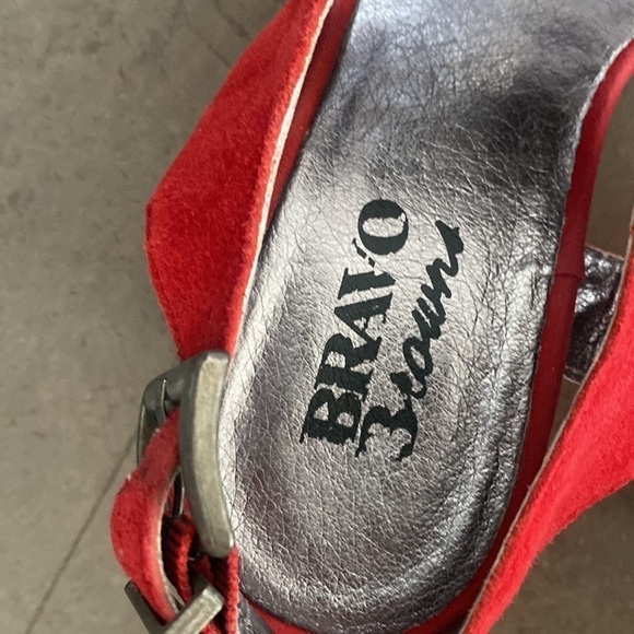 WEDGE sandal shoes size 37 EU / 6.5 US - Picture 8 of 11